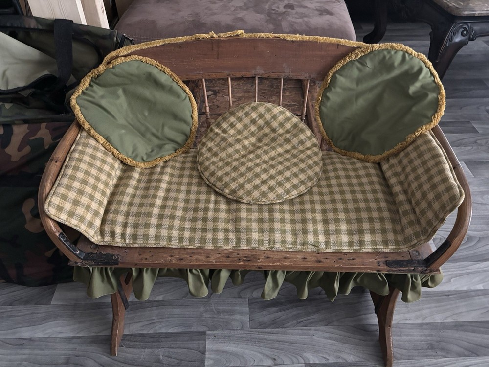 Antique Buckboard Wagon Bench Seat