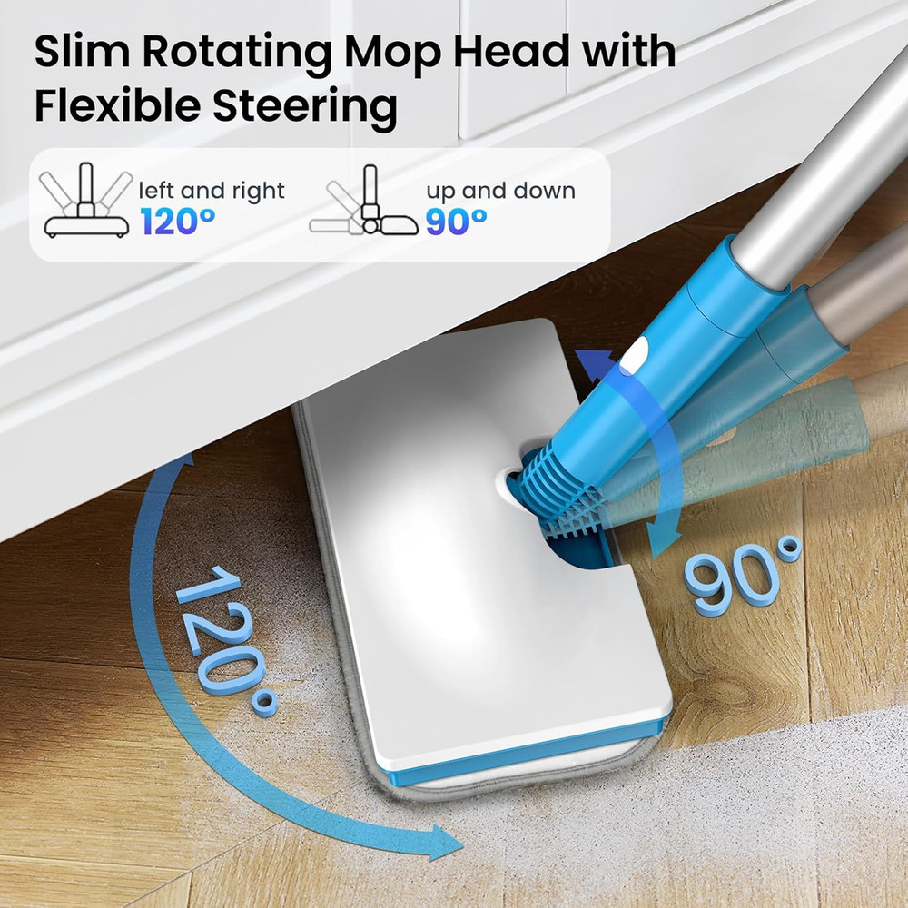 Z7 Multi-Purpose Steam Mop & Handheld Cleaner for Home, Blue
