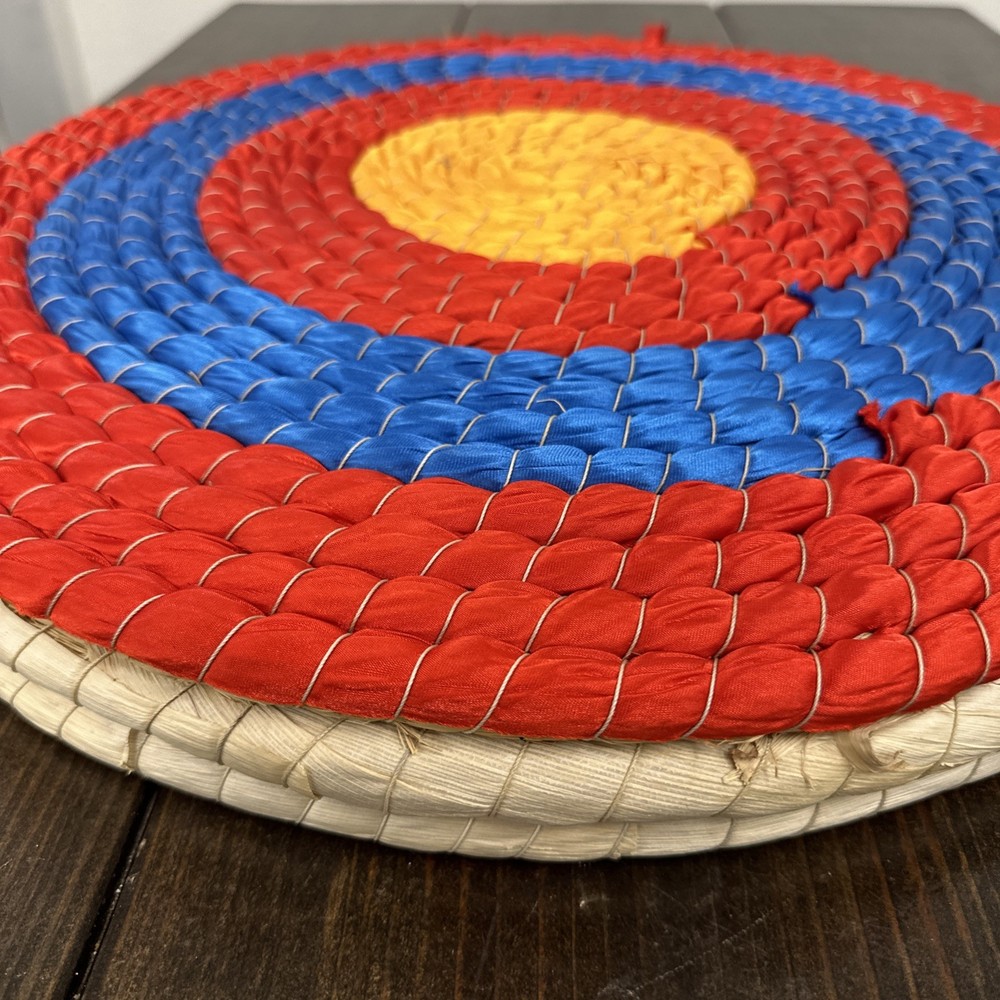 Archery Targets Traditional Solid Straw Round Archery Bow 20”/50cm New Unused
