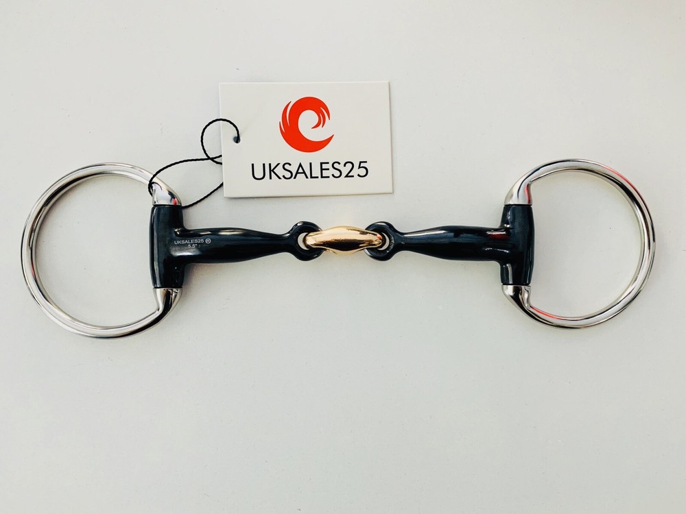 Sweet Iron Eggbutt Snaffle Bit Copper Lozenge (UKSALES25®) *SAME DAY DISPATCH*