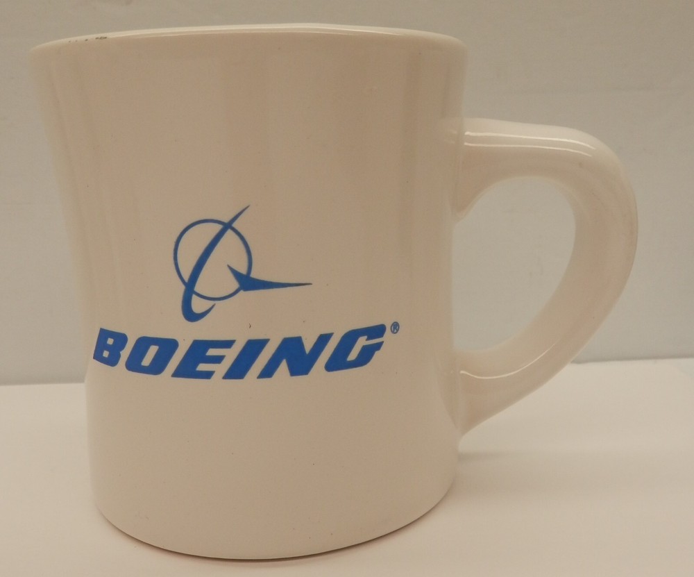 Boeing MilSatCom Employee Coffee Mug White