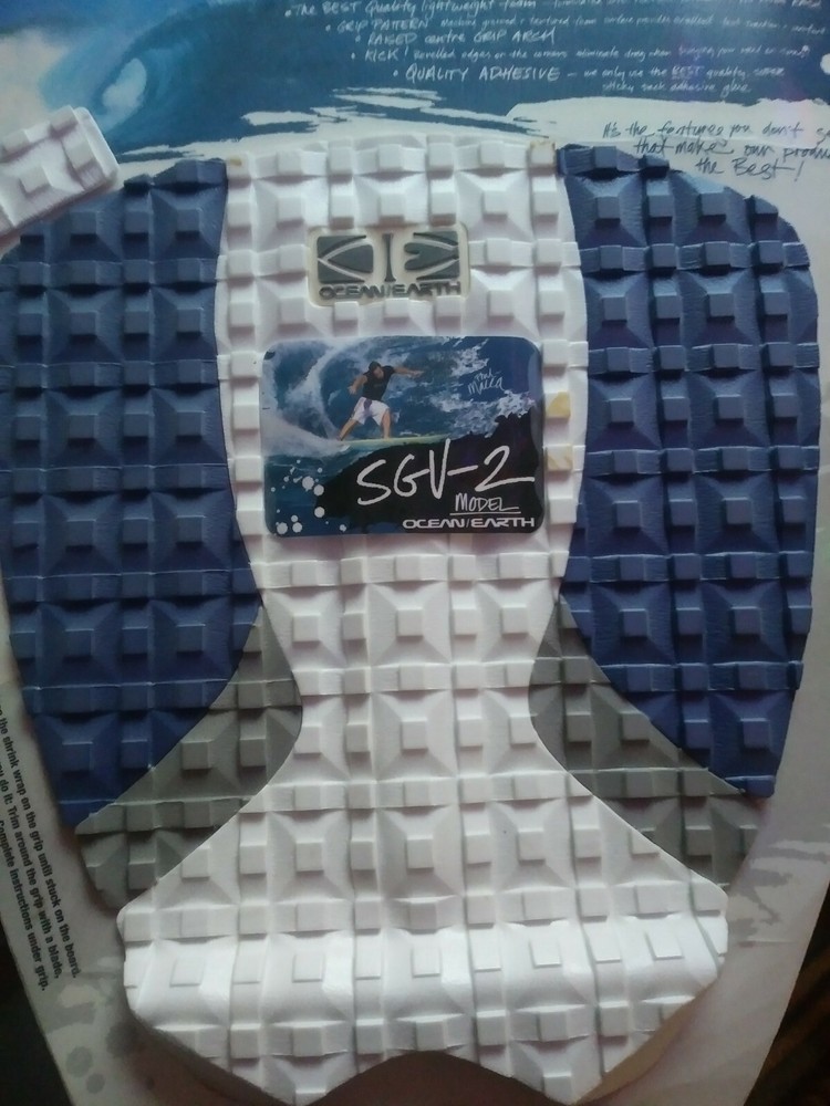 Ocean Earth surfboard traction tail pad surf tailpad