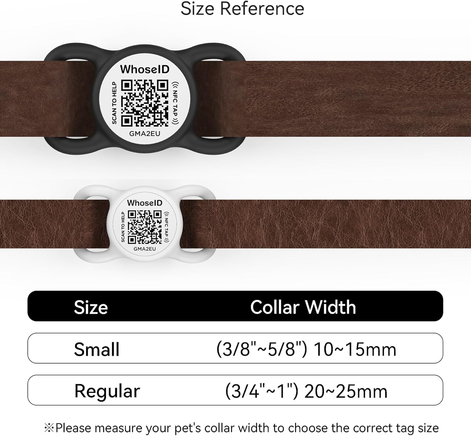 QR Code Dog Tag with NFC – Silent Silicone Pet ID with GPS & Emergency Contacts