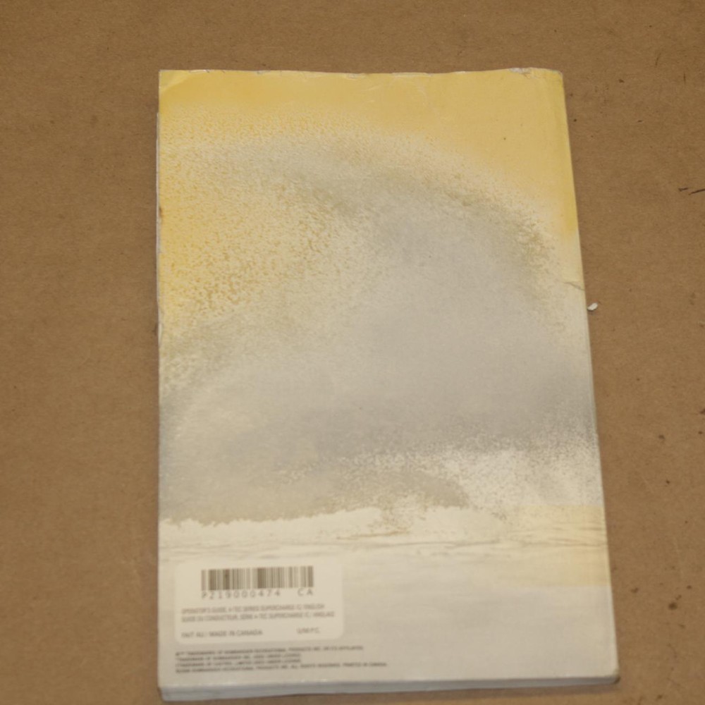 Owner's Manual Document Book 2007 4-TEC Series