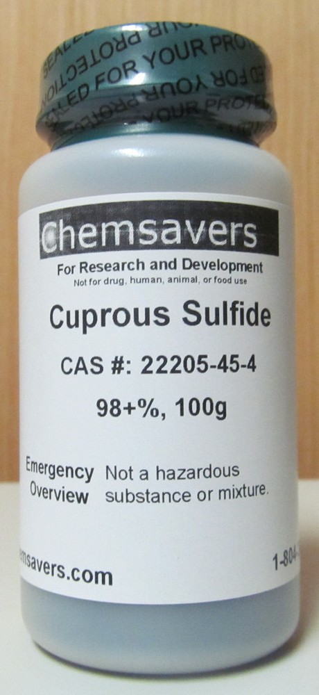 Cuprous Sulfide, 98+%, 100g