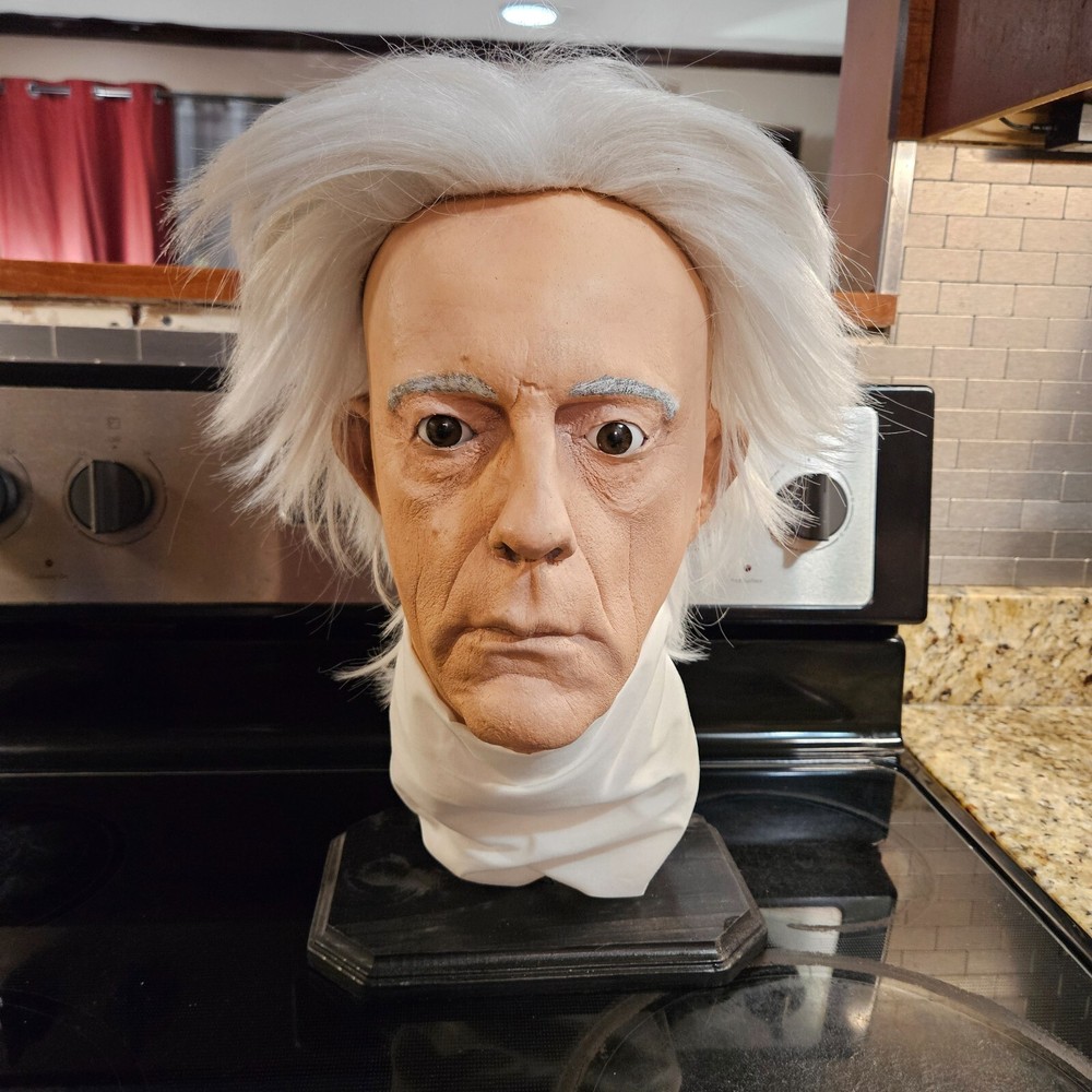 Doc Brown BACK TO THE FUTURE head bust