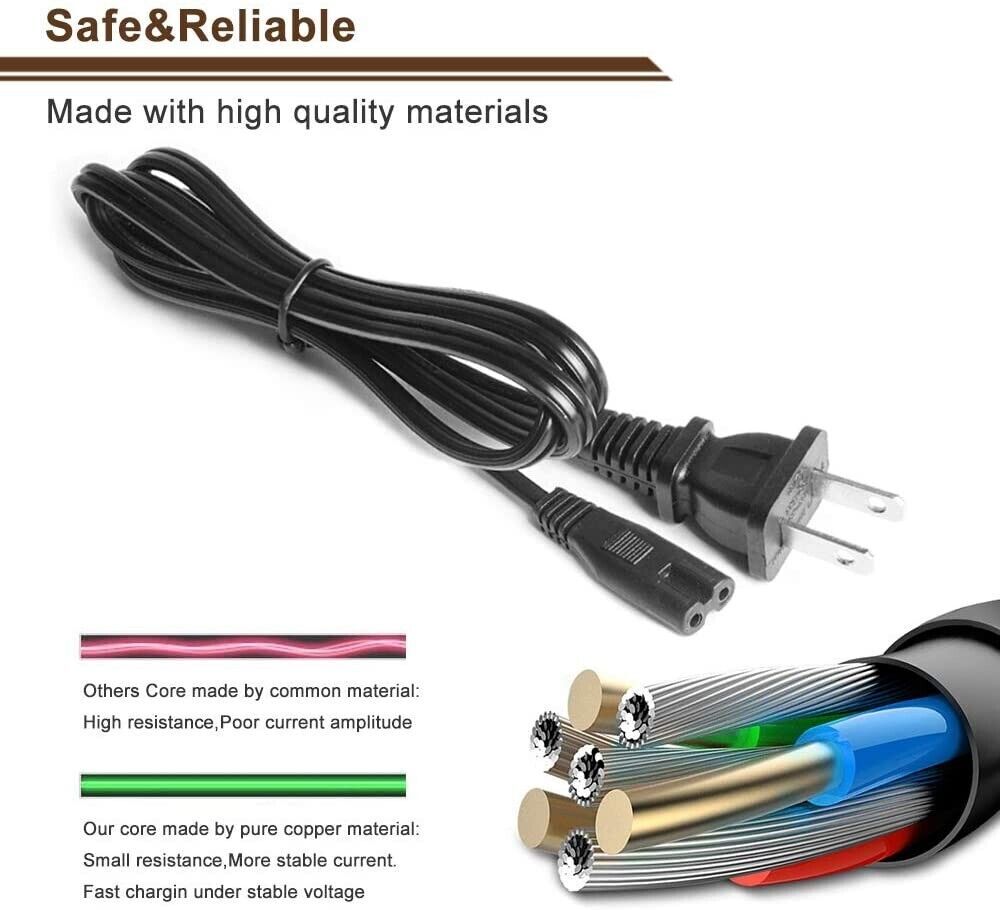 AC Power Cord Cable For HP AMP 100 Inkjet All-in-One Printer