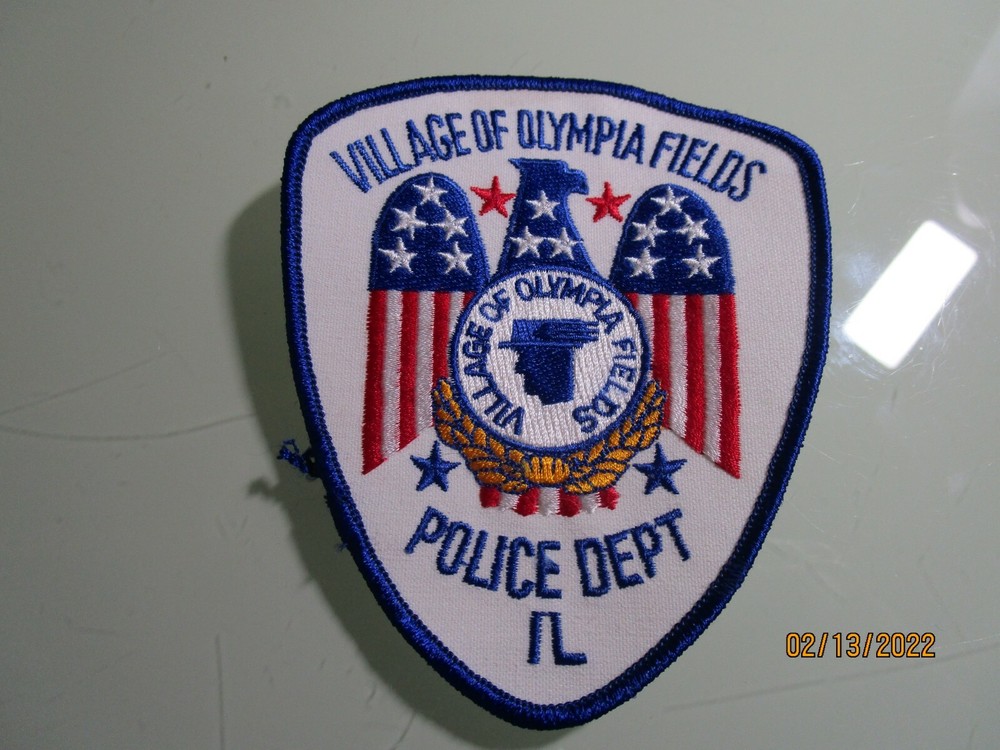 OLYMPIA FIELDS  ILL. POLICE  PATCH