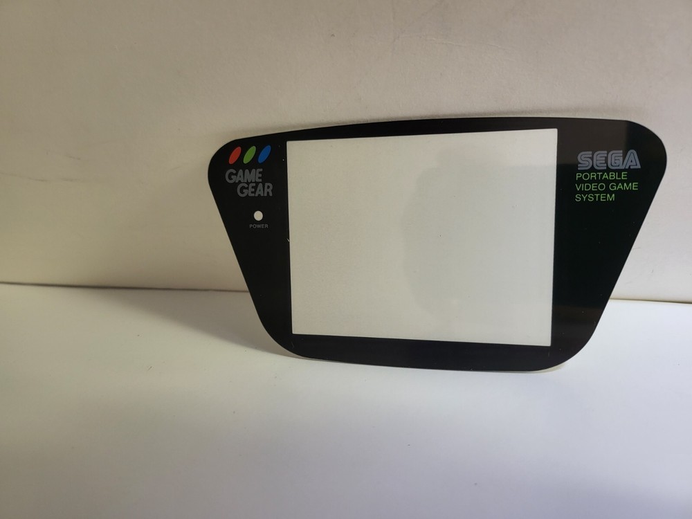 SEGA Game Gear Thin PLASTIC Replacement Screen Protector lens Peel & Stick #A15