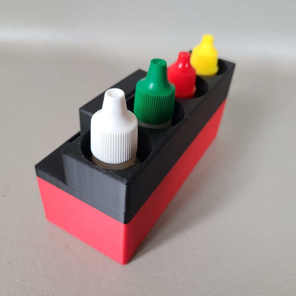 Jewelry Testing Kit Acid Storage Holder Gold Silver Solution Container