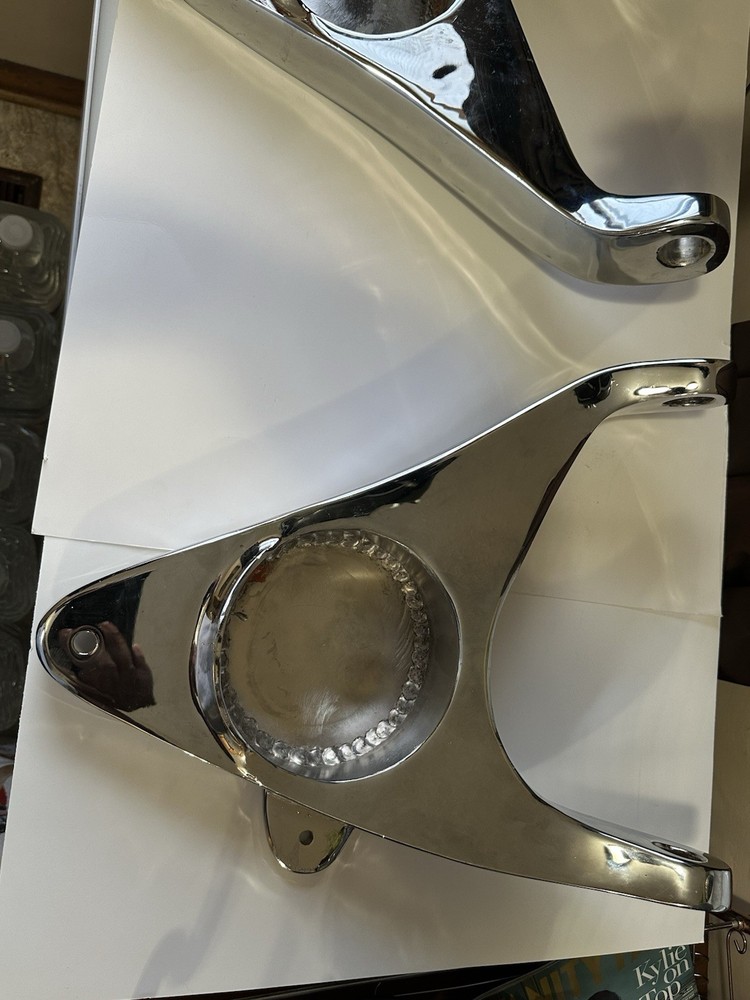 1958-64 Impala Chrome Reinforced Lower A Arms (pair)