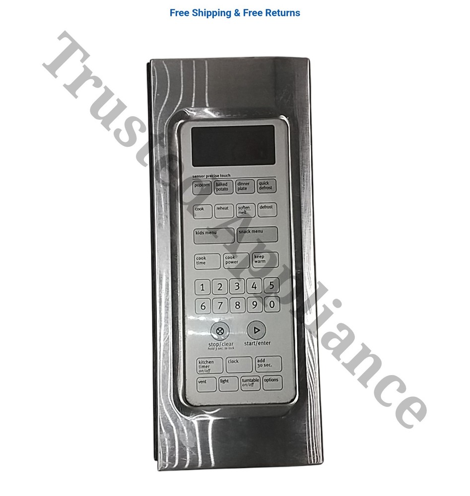 Whirlpool Microwave Control Panel Console W10286819 SILVER