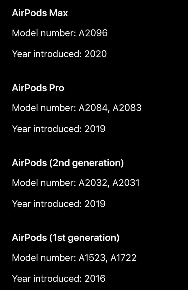 Apple AirPods 2nd Generation (LEFT Pod Only Replacement) A2031