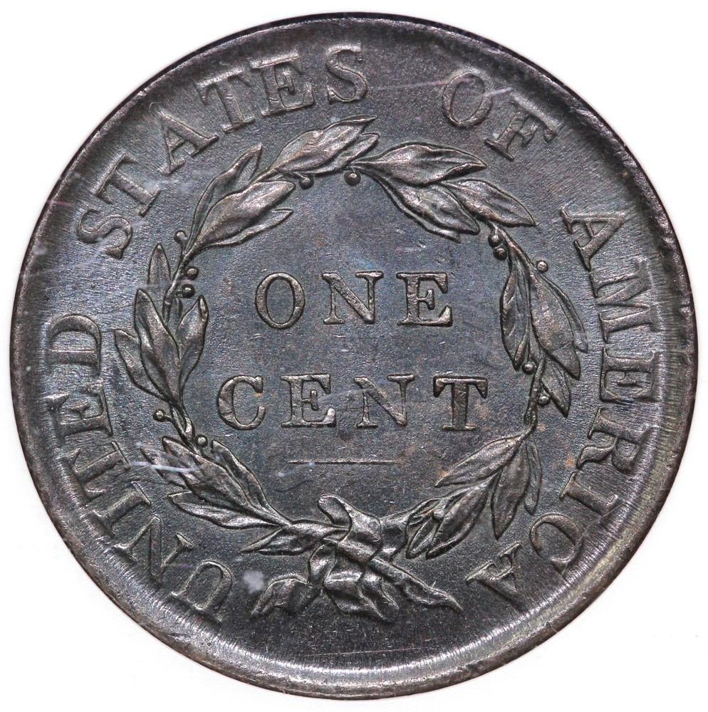 1818 1c N-10 Matron Head Large Cent NGC MS 64 BN