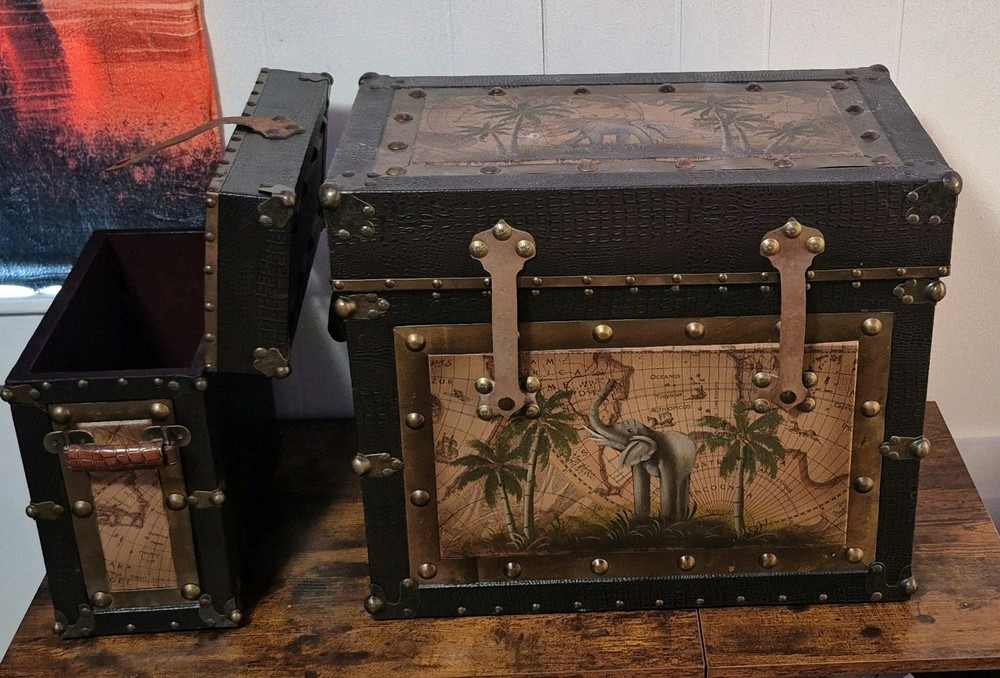 Set Of Two  Vintage Elephant Trunks