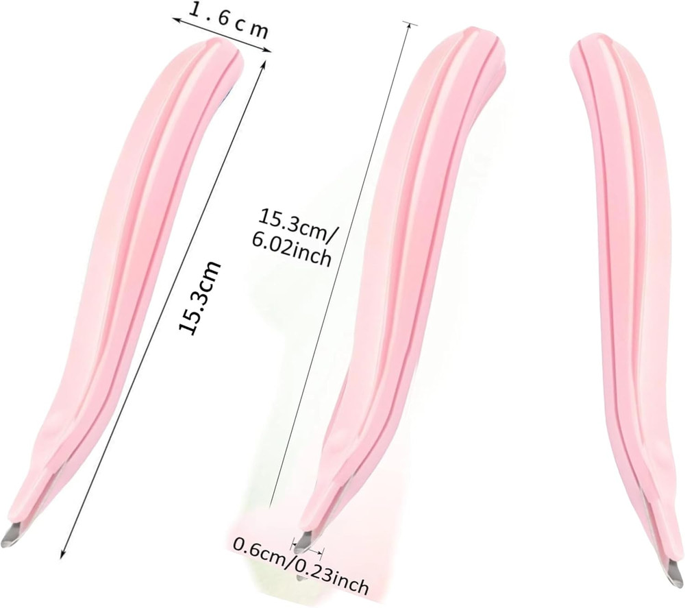 3Pink Professional Magnetic Staple Remover Puller Rubberized Staples Remover Sta