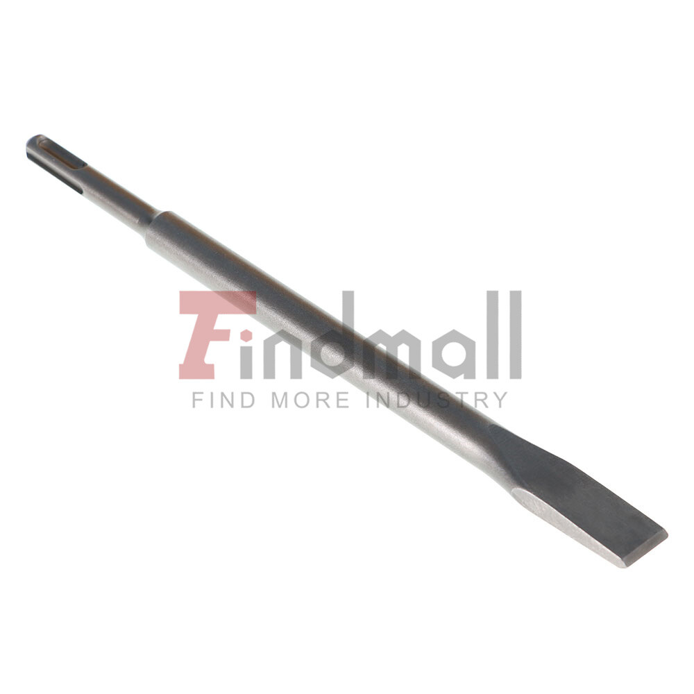 6-Pack Concrete Drill Bit Set Includes Point Chisel + 20mm & 40mm Flat Chisel