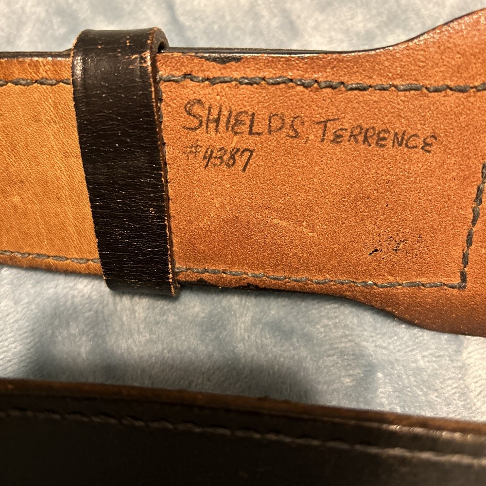 Police Duty Belt Size 36 Made By Boston
