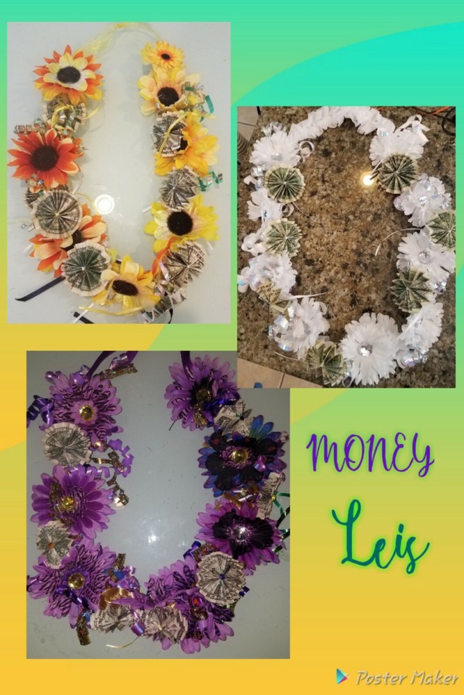 $50 Graduation Money Lei