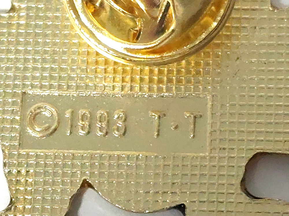 WOWOW "World Entertainment System" Lapel Pin