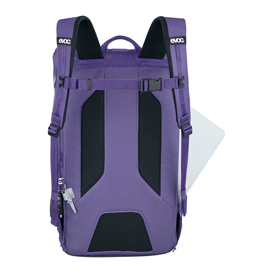 EVOC, Duffle Backpack 26, 26L, Violet/Black