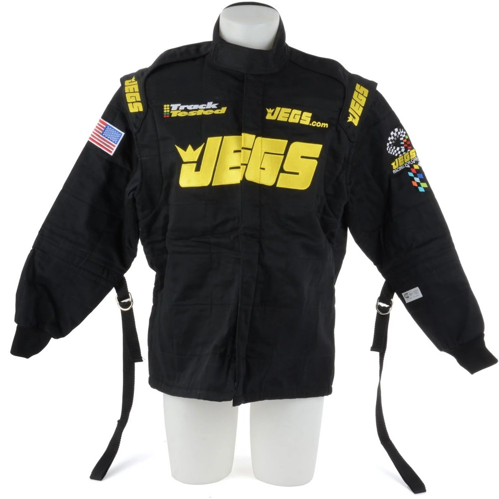 JEGS 6001 Black Triple Layer Jacket Medium