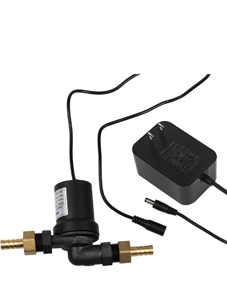 Hot Water Heater Circulation Pump with DC Power Supply Adapter Low Noise 3M Head