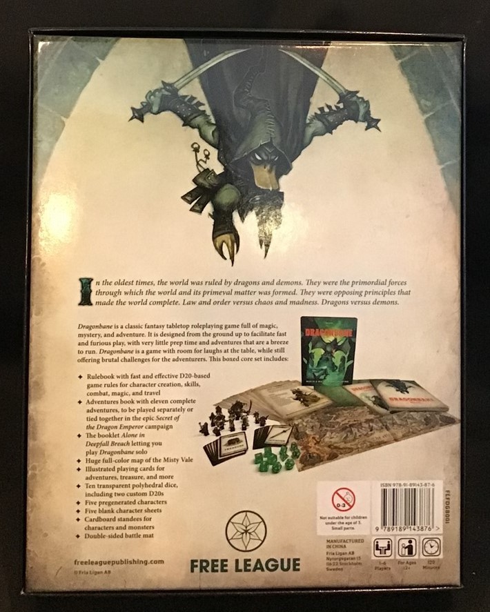 Dragonbane ~ RPG Box Set ~ OEJ