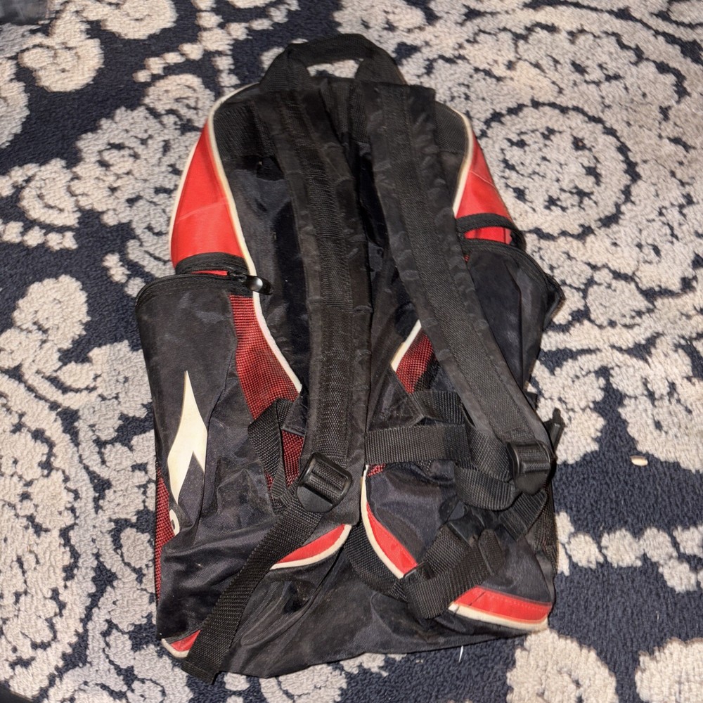 Diadora soccer bag red multi sport