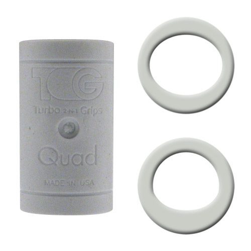 Turbo Quad Finger Inserts | White | 5 Pack + Glue