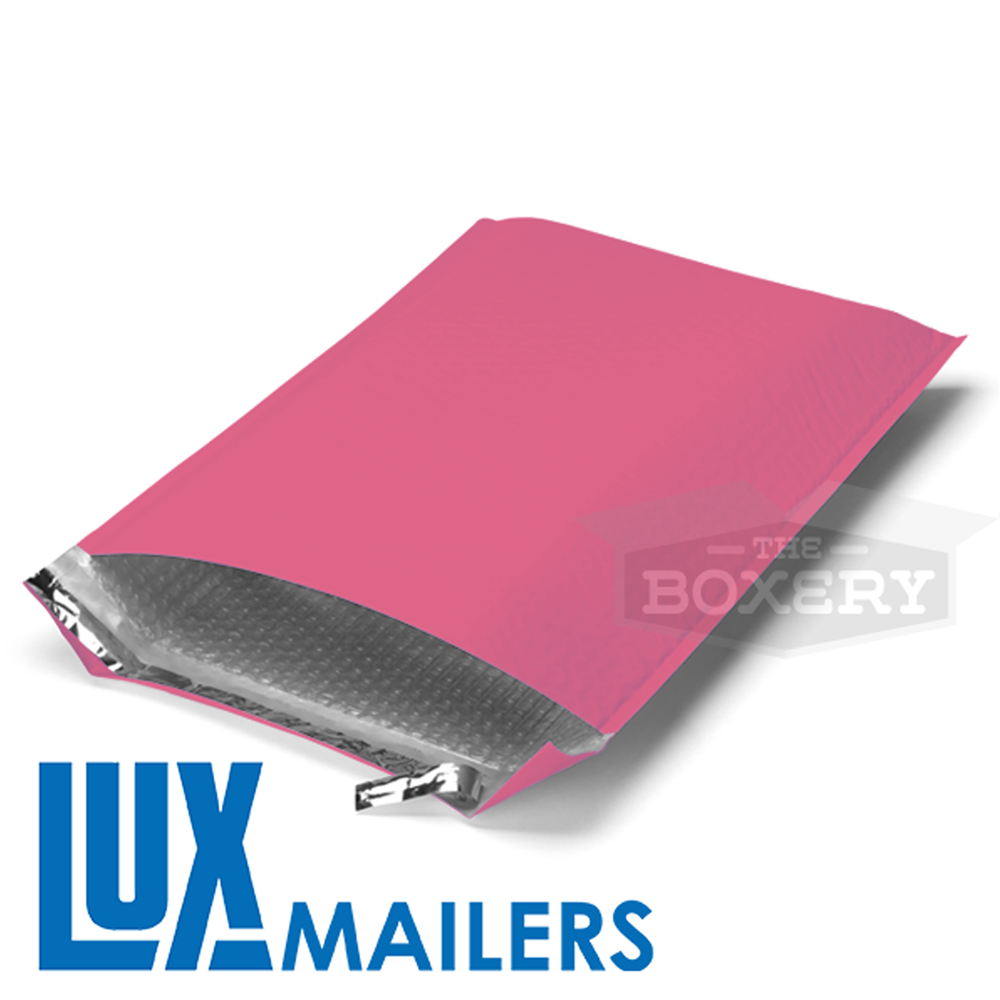 Colored Poly Bubble Mailers Pink Black Blue Plastic Envelopes - The Boxery