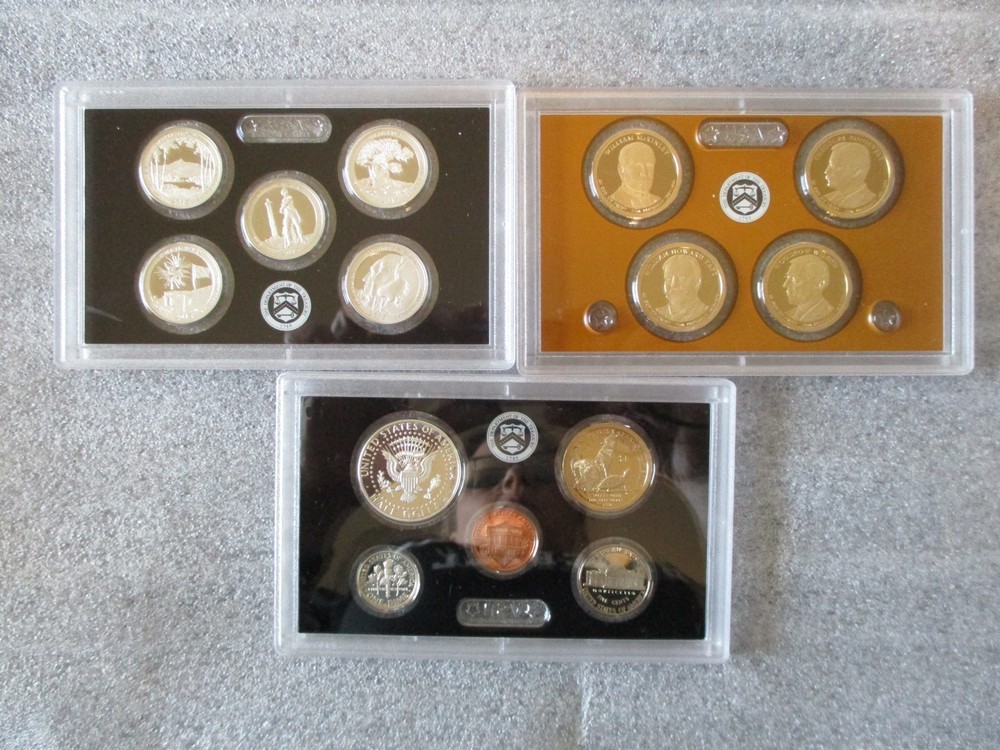 2013 SILVER PROOF SET US MINT "S" & COA + ORIGINAL OUTER BOX