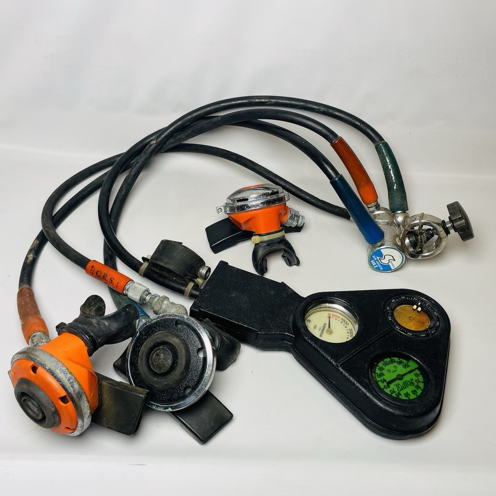 Sub Aquatic Console & Aqualung Regulator Vintage Untested
