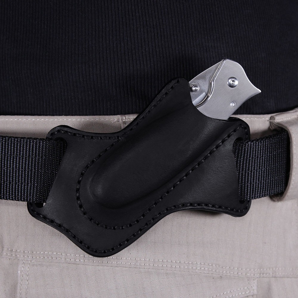 Leather Belt Sheath Making Kits - (Angled) - (1.75in) - (w/Tools)