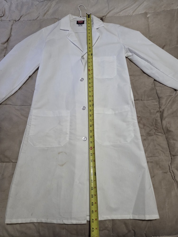 Red Kap Small Wht Lab Coat 5700wh5