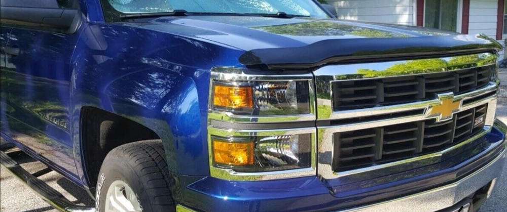 Bugflector Hood Protector Bug Shield Deflector for 14-2015 Chevy Silverado 1500