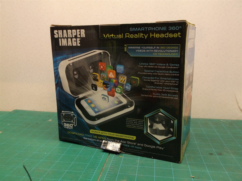 Sharper Image Smartphone 360 Degrees Virtual Reality Headset