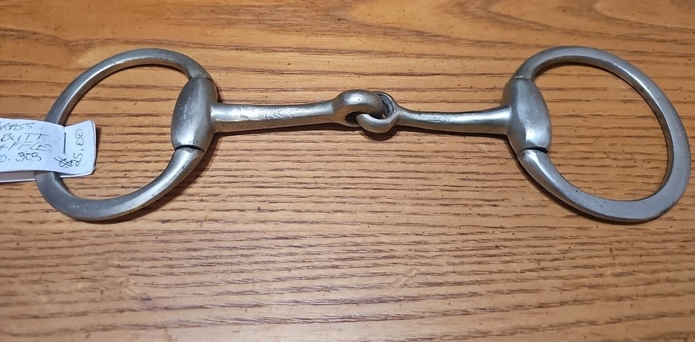 Egg Butt Snaffle 5"Brass