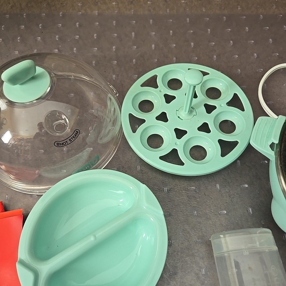 Rapid Electric Egg Cooker: 6 Egg Capacity for Perfect Eggs Every Time