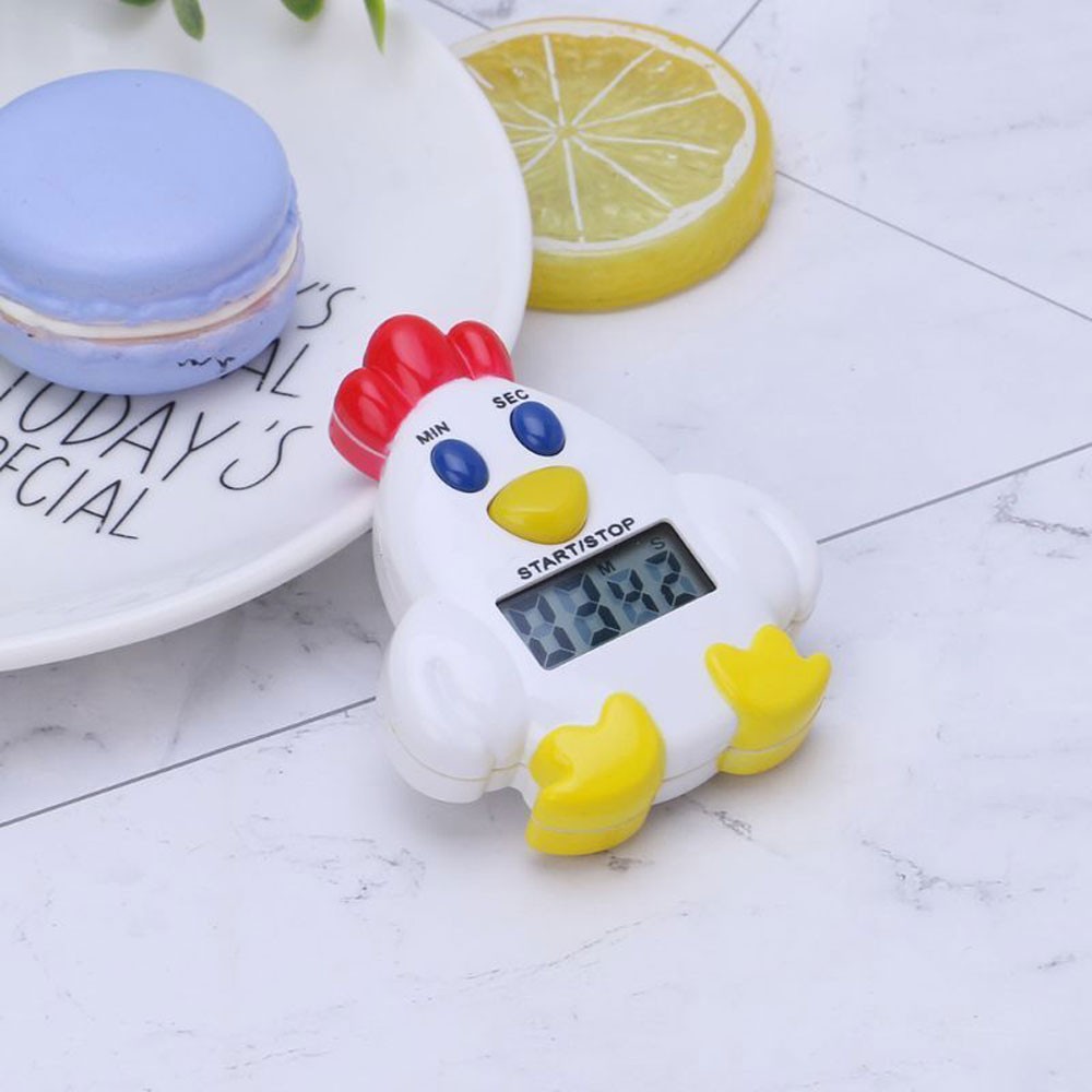 Kitchen Electronic Chicken Timer LCD Digital Display Birthday Present Tools CW