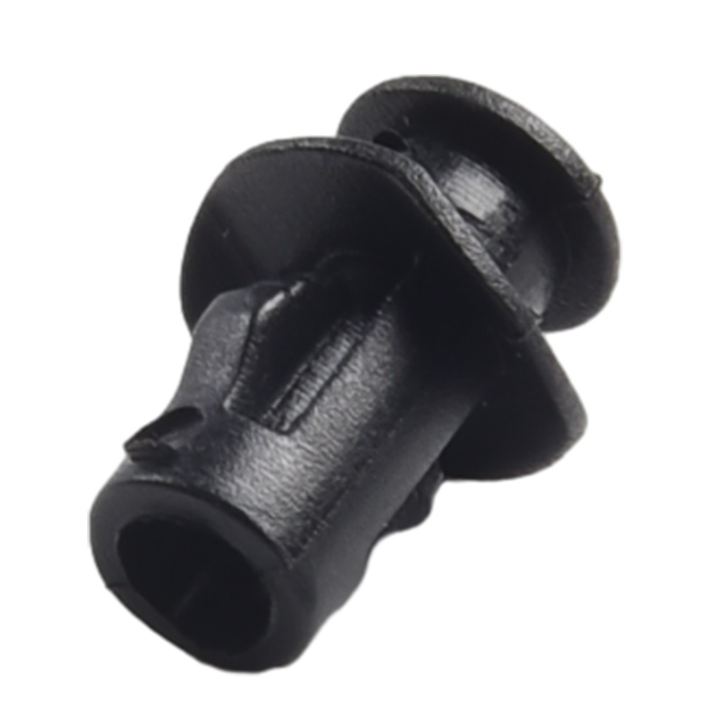 Press On Attachment Type Fuel Tank Cap Cord Rope Cable Strap Tether in Black