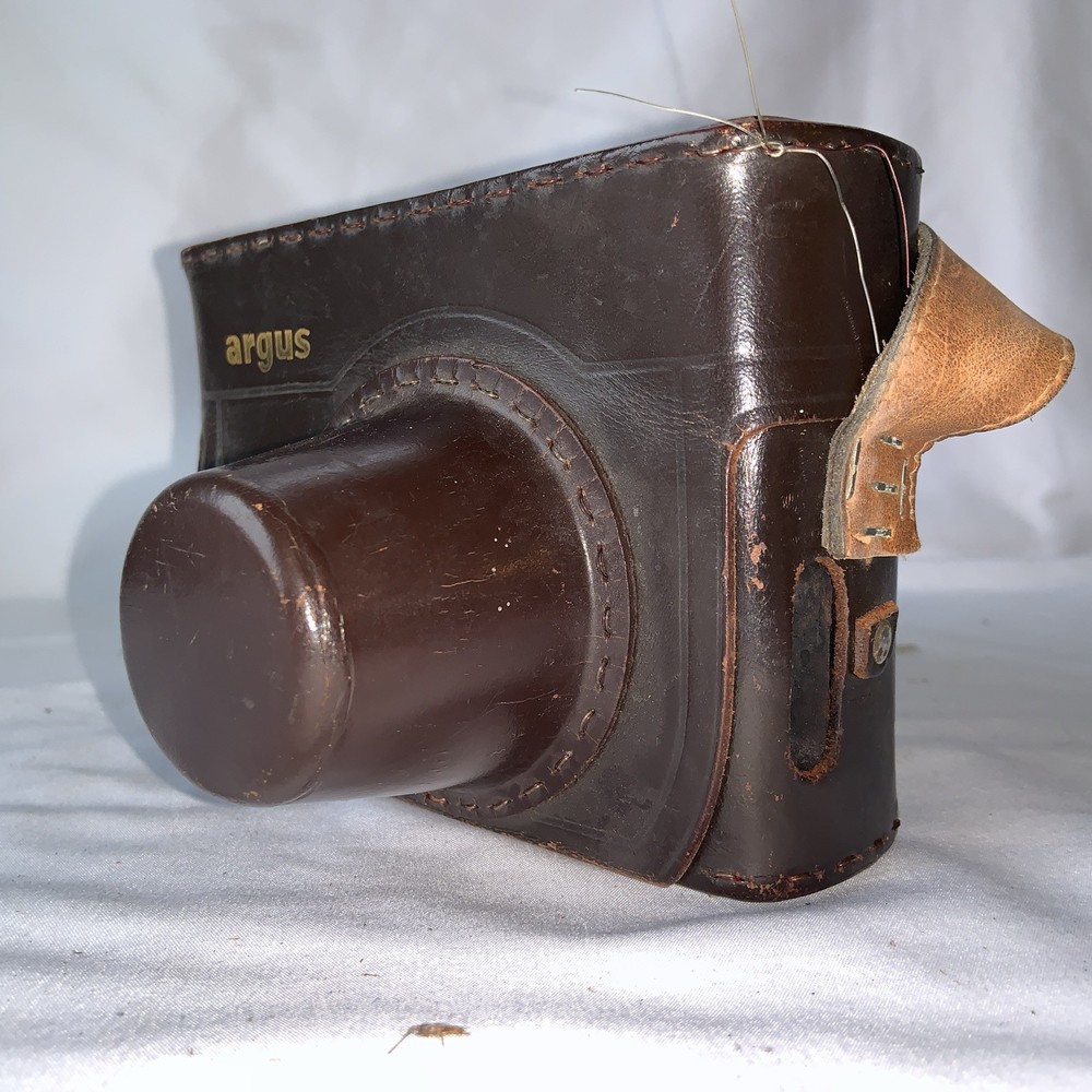 Argus Match-Matic Tan C3 Rangefinder w/ LC3 Meter & Leather Case