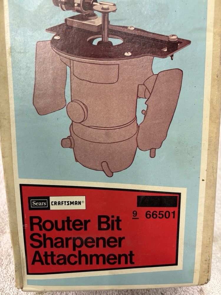 Sears Craftsman Router Bit Sharpener Kit 966501