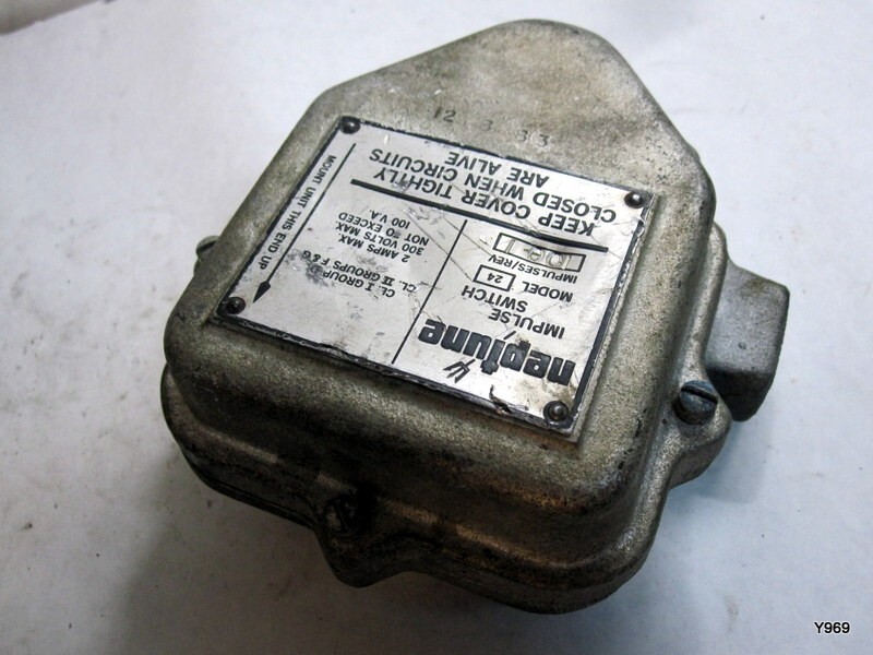 Neptune impulse switch trident meter model 24