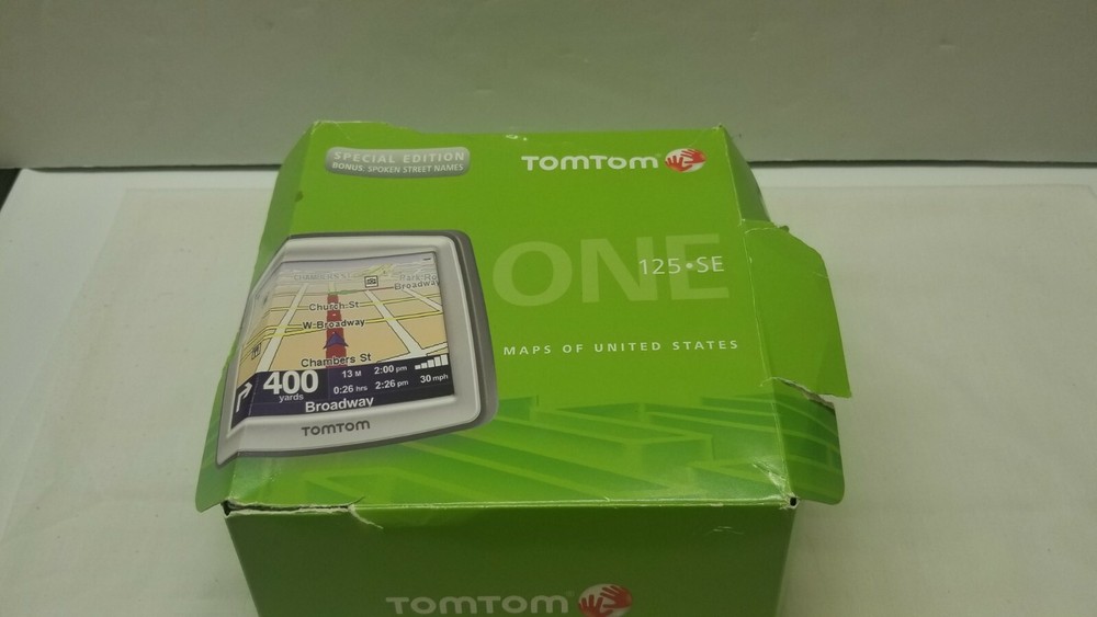 TomTom One GPS 125-SE Special Edition In Original Box
