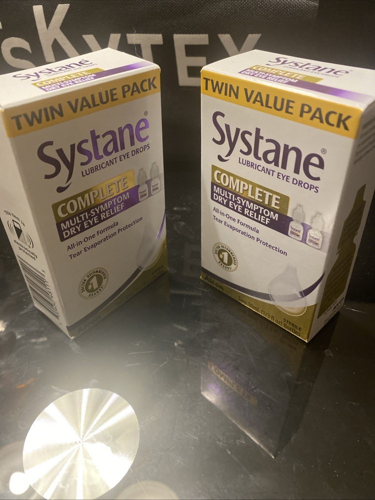 Systane Complete Lubricant Eye Drops, 10ml - 2 Pack