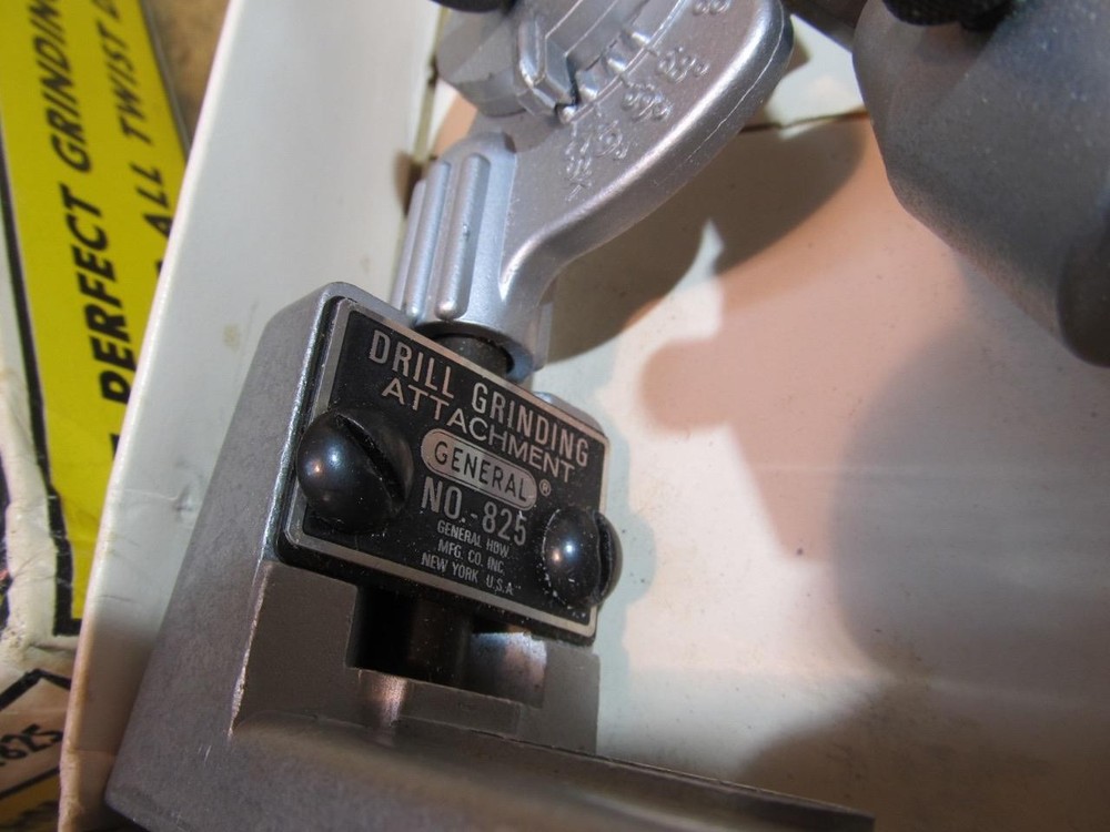 General No 825 Drill Grinding Attachment