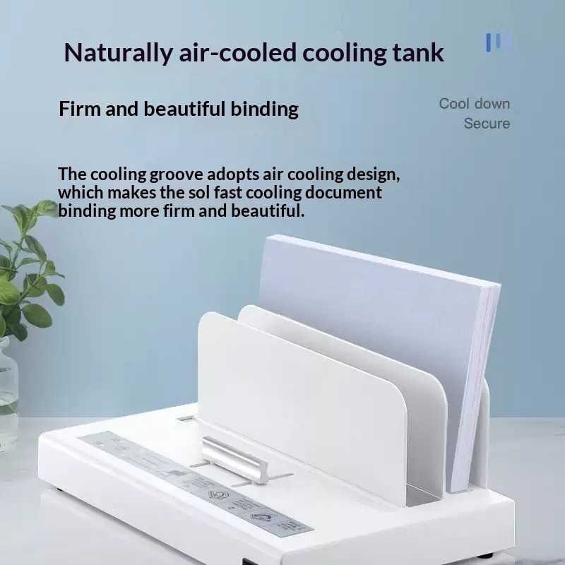 Electric Compact Home Office Fully Automatic Wireless Wire-O Binding Machine