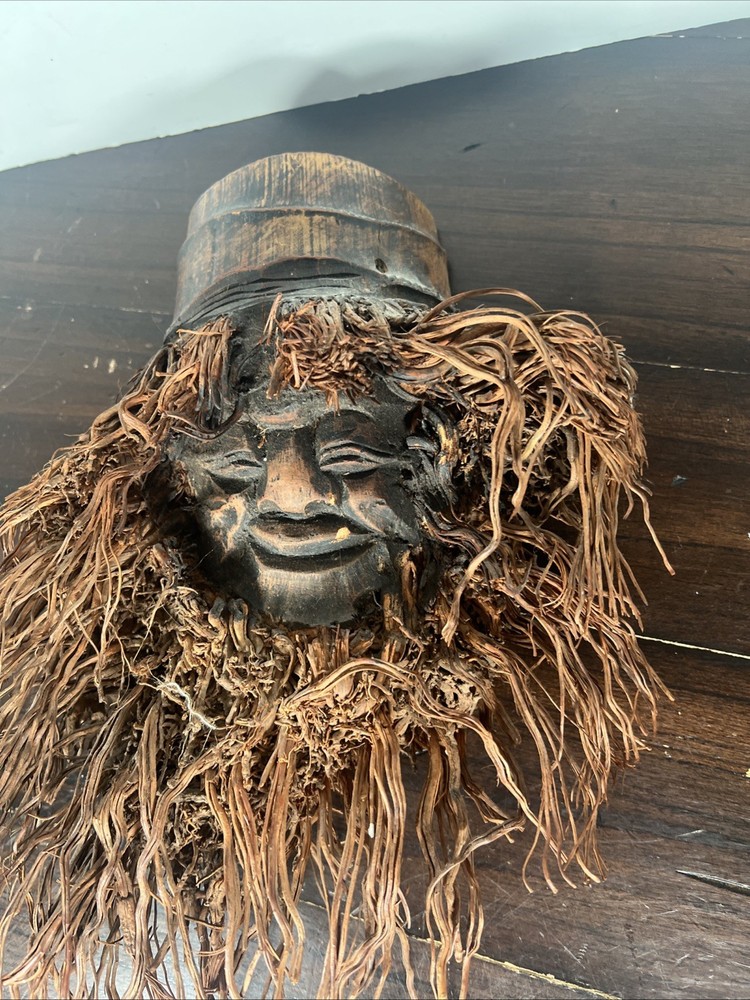 Hand Crafted Mask - With Hair