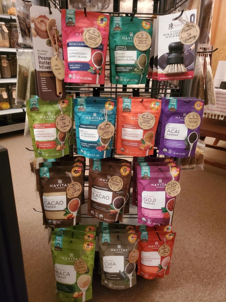 Display Grid Rack 5.2 ft Panel & Rustic Wood Stand Craft Art Gridwall Wire Tower